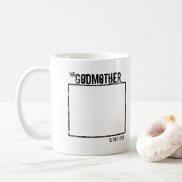 Die Mutter Gottes | Personalisiertes Foto und Name Kaffeetasse