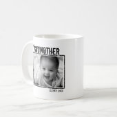 Die Mutter Gottes | Personalisiertes Foto und Name Kaffeetasse (Vorderseite Links)