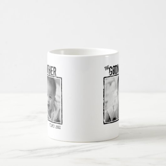 Die Mutter Gottes | Personalisiertes Foto und Name Kaffeetasse (Mittel)
