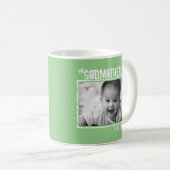 Die Mutter Gottes | Personalisiertes Foto und Name Kaffeetasse (VorderseiteRechts)