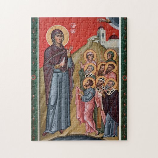 Die Mutter Gottes und das kommende Symbol der nord Puzzle (Vertikal)