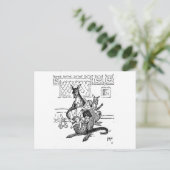Die Mutter Kangaroo Postkarte (Stehend Vorderseite)