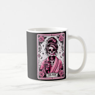 Die Mutter Lustige Tarotkarte Frau Skelett Mutter Kaffeetasse