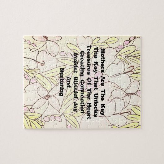 Die Mütter sind der Schlüssel Puzzle (Horizontal)