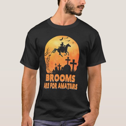 Die Mütter sind für Amateure, die mit einem Pferde T-Shirt (Vorderseite)