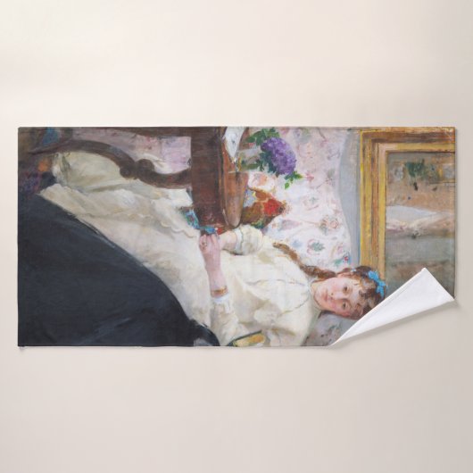 Die Mutter und Schwester des Künstlers, Berthe Mor Badehandtuch (Badehandtuch)