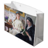 Die Mutter und Schwester des Künstlers, Berthe Mor Große Geschenktüte (Rückseite Schrägansicht)