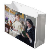 Die Mutter und Schwester des Künstlers, Berthe Mor Große Geschenktüte (Vorderseite Schrägansicht)