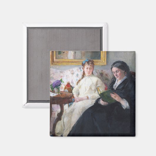 Die Mutter und Schwester des Künstlers, Berthe Mor Magnet (Vorderseite/Rückseite)