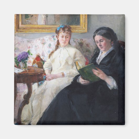 Die Mutter und Schwester des Künstlers, Berthe Mor Magnet (Vorne)