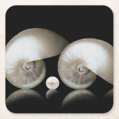 Die Mutter von Pearl Rechteckiger Pappuntersetzer (Vorderseite)
