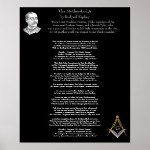 Die Mutterlodge - Kipling Poster