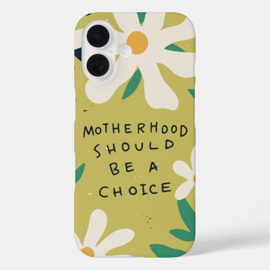 Die Mutterschaft sollte ein wählerischer Feminist Case-Mate iPhone Hülle (Rückseite)