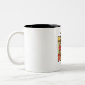 Die Mütterstraßenmarkierungen Zweifarbige Tasse (Links)