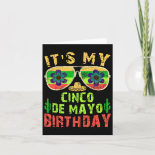 Die "My Cinco De Mayo" Geburtstagsfeier Funny Birt Karte