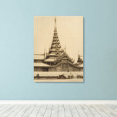 Die Myei-nan oder die Haupthalle Leinwanddruck (Insitu (Holzboden))