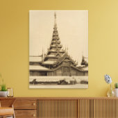 Die Myei-nan oder die Haupthalle Leinwanddruck (Insitu (Wohnzimmer))