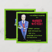 Die Mysterieinladung des Butlers Einladung (Vorne/Hinten)