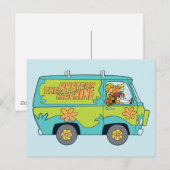 Die Mysteriemaschine rechts Postkarte (Vorne/Hinten)