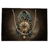 Die mysteriöse Steampunkbewegung. Große Geschenktüte (Rückseite)