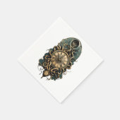 Die mysteriöse Steampunkbewegung. Serviette (Ecke)