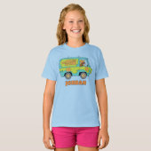 Die Mystery Machine rechte Seite T-Shirt (Vorne ganz)