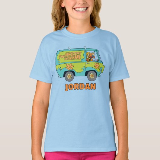 Die Mystery Machine rechte Seite T-Shirt (Vorderseite)