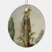 Die mystische Blume Keramikornament (Links)