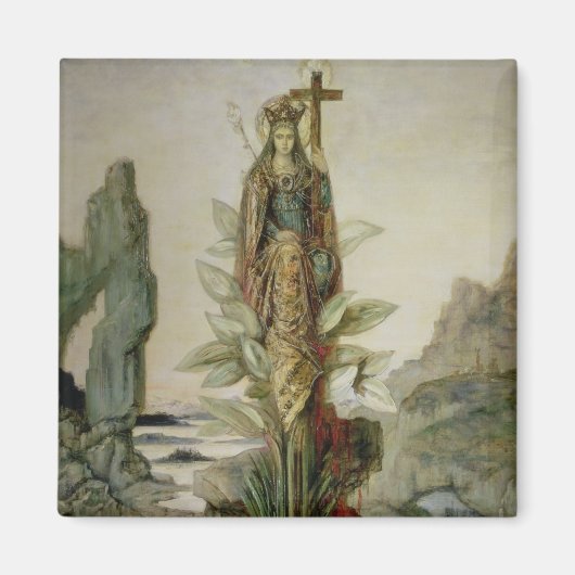 Die mystische Blume Magnet (Vorne)