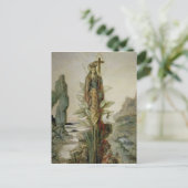 Die mystische Blume Postkarte (Stehend Vorderseite)