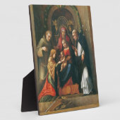 Die mystische Ehe der Heiligen Catherine Fotoplatte (Seite)