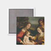 Die mystische Ehe der heiligen Katharina Magnet (Vorderseite/Rückseite)