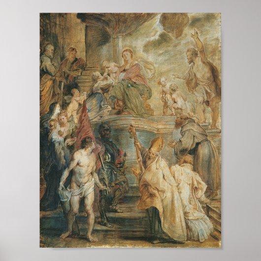 Die mystische Ehe der St. Catherine Poster (Vorne)