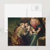 Die mystische Ehe Postkarte (Vorne/Hinten)