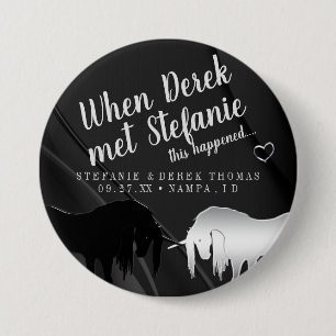 Die mystische Einhorn-Hochzeit (wenn Ehemann Button