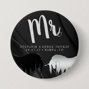Die mystische Einhornhochzeit (Herr) Button