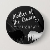 Die mystische Einhornhochzeit (Mutter des Bräutiga Button (Vorderseite)