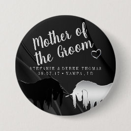 Die mystische Einhornhochzeit (Mutter des Bräutiga Button