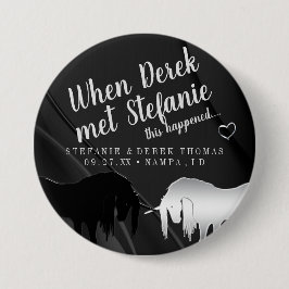 Die mystische Einhornhochzeit (wenn sich Ehemann t Button