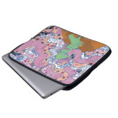 Die mystische Frau Laptopschutzhülle (Vorne Knopf)