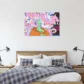 Die mystische Frau Leinwanddruck (Insitu (Schlafzimmer))