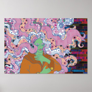 Die mystische Frau Poster