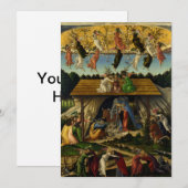 Die mystische Geburt - Botticelli (Vorne/Hinten)