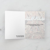 Die mystische Geburt von Sandro Botticelli Karte (Innenseite)