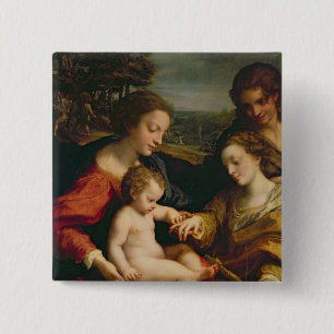 Die mystische Heirat von St. Catherine von Button