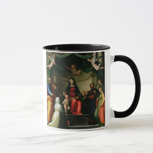 Die mystische Heirat von St. Catherine von Siena Tasse (Rechts)