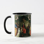 Die mystische Heirat von St. Catherine von Siena Tasse (Links)