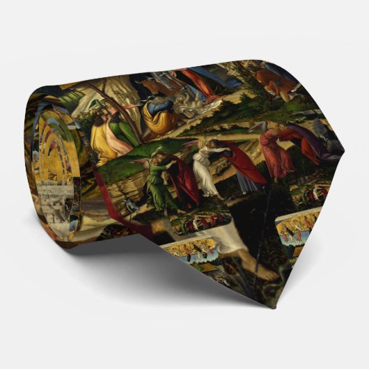 Die mystische Krippe - Botticelli Krawatte (Gerollt)