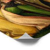 Die mystische Krippe - Botticelli Poster (Ecke)