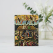 Die mystische Krippe - Botticelli Postkarte (Stehend Vorderseite)